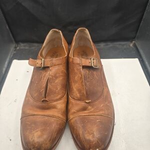 Kork-Ease‎ Tan Leather Oxfords